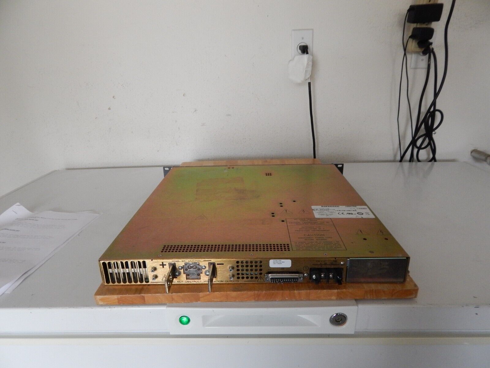 Sorensen DCS8-125E DC Power Supply 8V @ 125A Sorensen DCS8-125E DC Power Supply 8V @ 125A